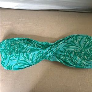 Lilly Pulitzer Bandeau Bikini Top